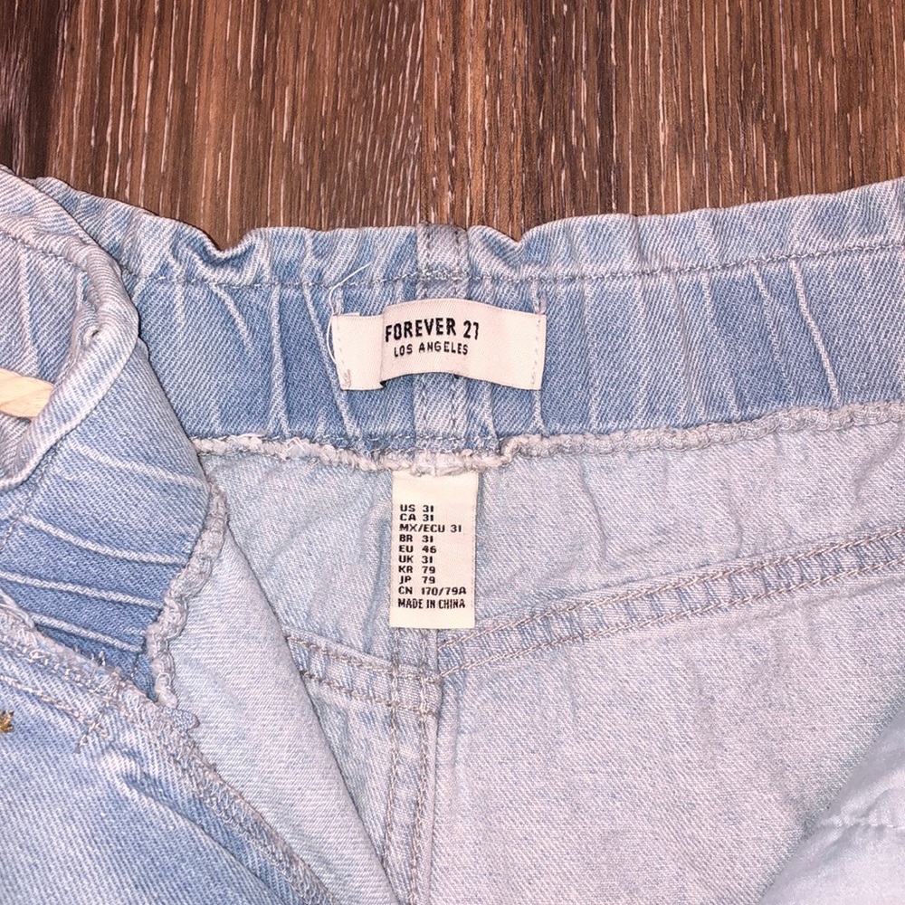 Forever 21 high waisted bucket shorts - Picture 4 of 7